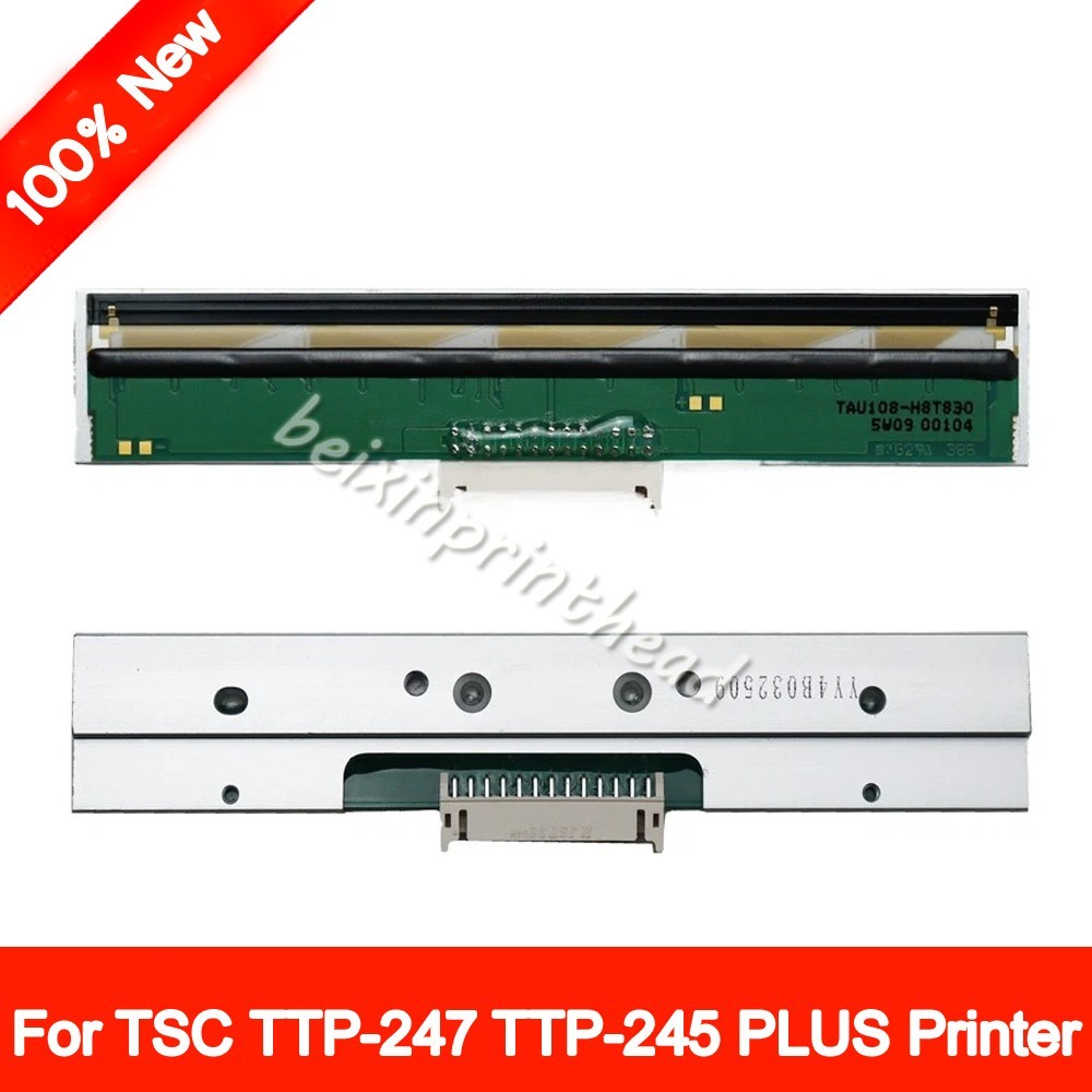 100% New Printhead For TSC TTP-247 TTP-245 PLUS Thermal Label Printer 203dpi