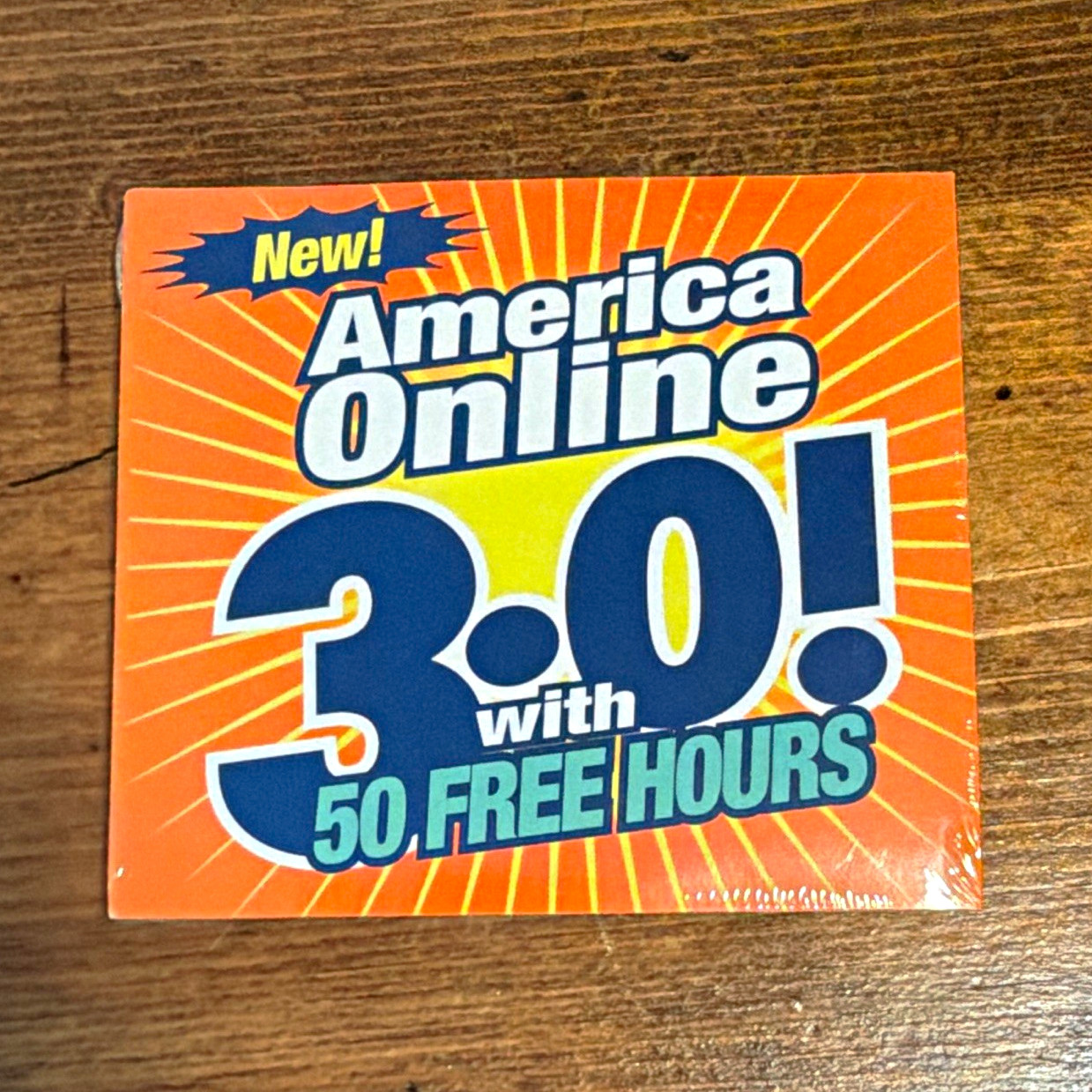 America Online AOL 3.0 Trial Disk 1998 Sealed