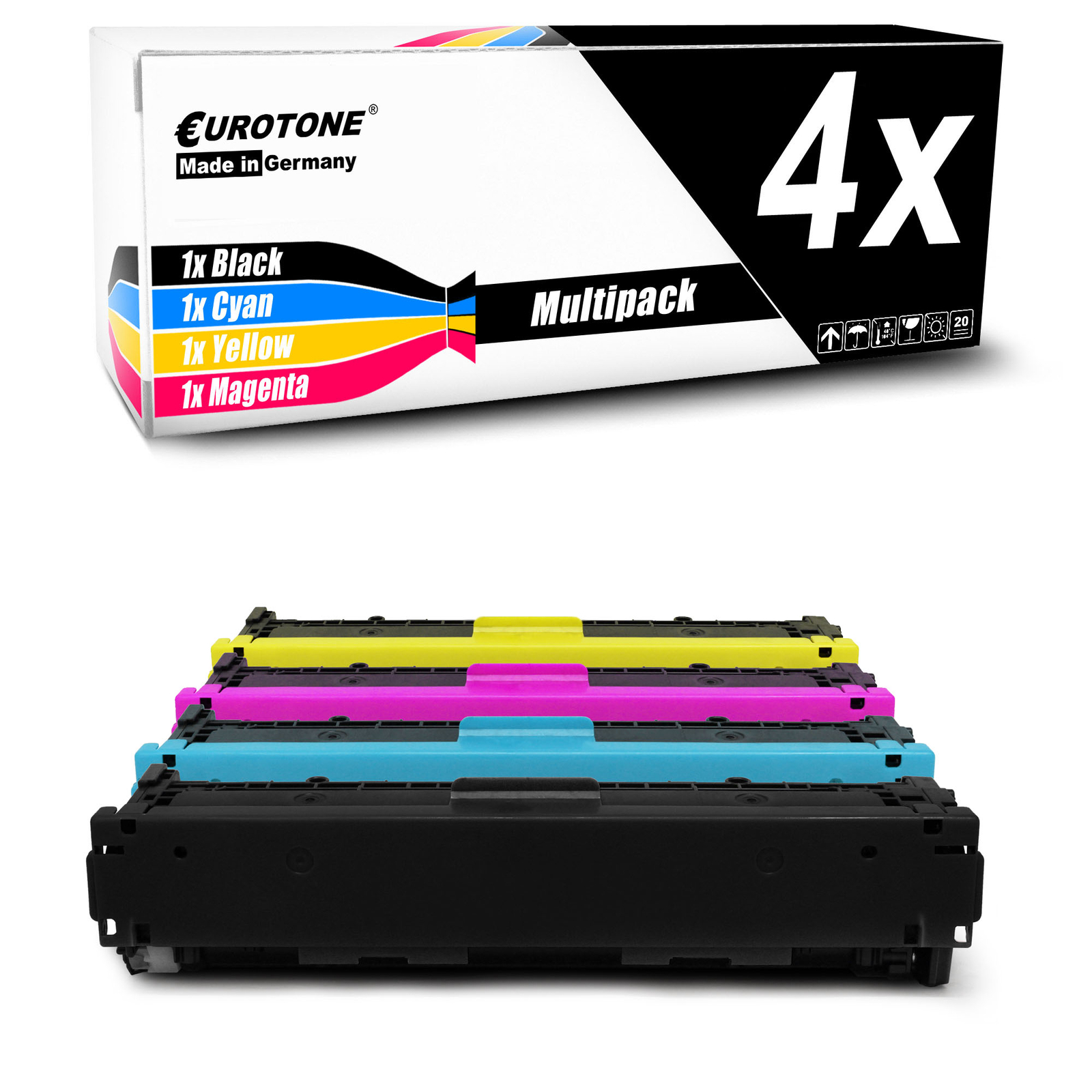 4X Cartridge For Canon I-Sensys MF642Cdw MF643Cdw MF644Cdw MF645Cx