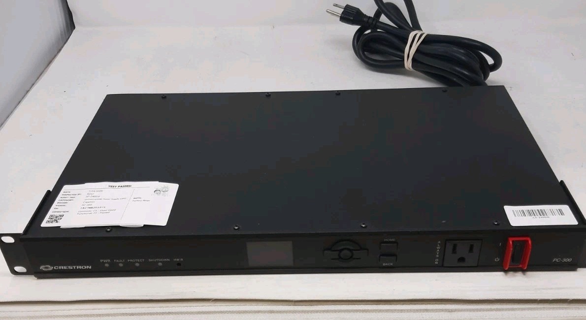 Crestron PC-300 PC300 Energy Monitoring Pro AV/IT Power Conditioner & Controller