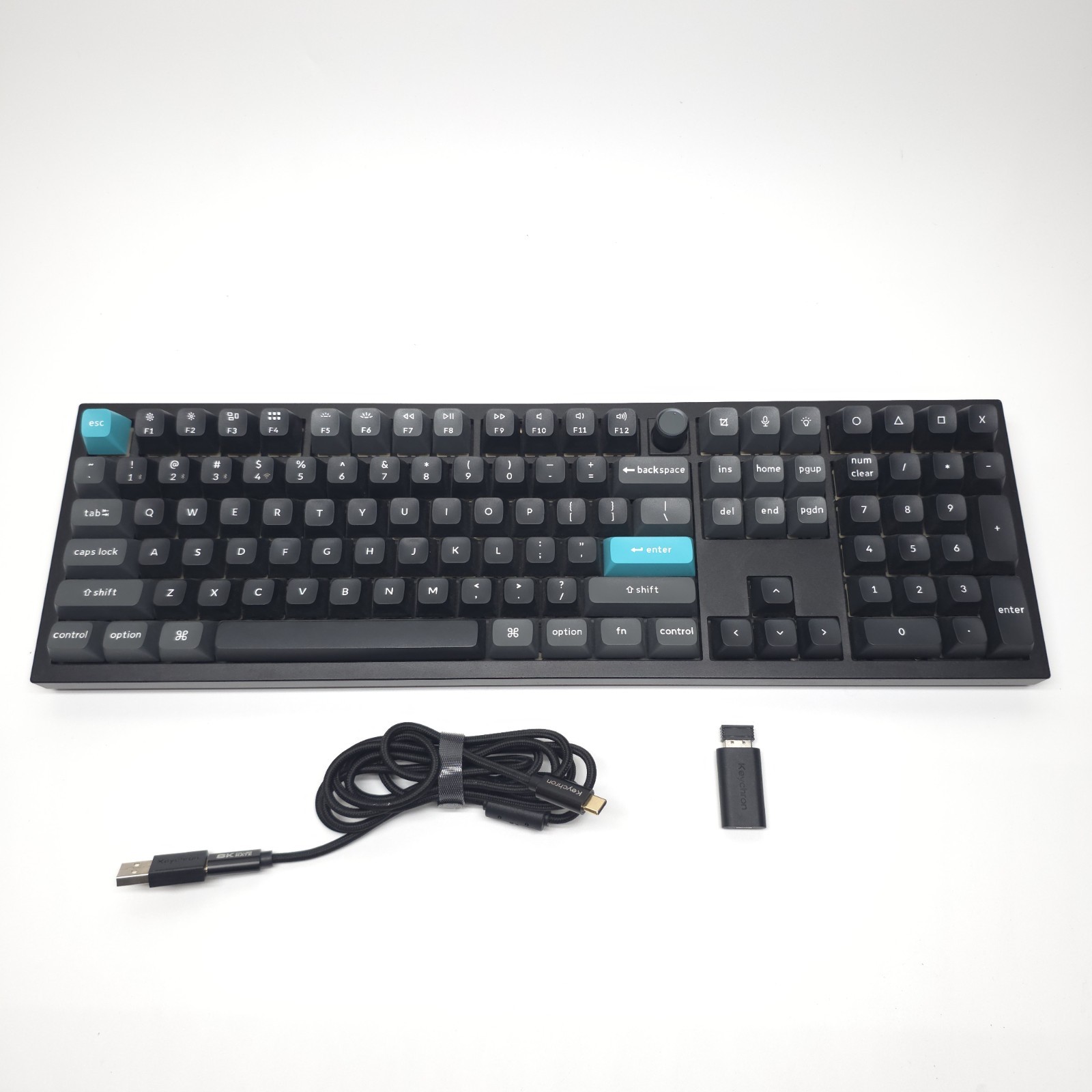 Keychron Q6 Ultra RGB Knob Version 8K Wireless Mechanical Keyboard - Black