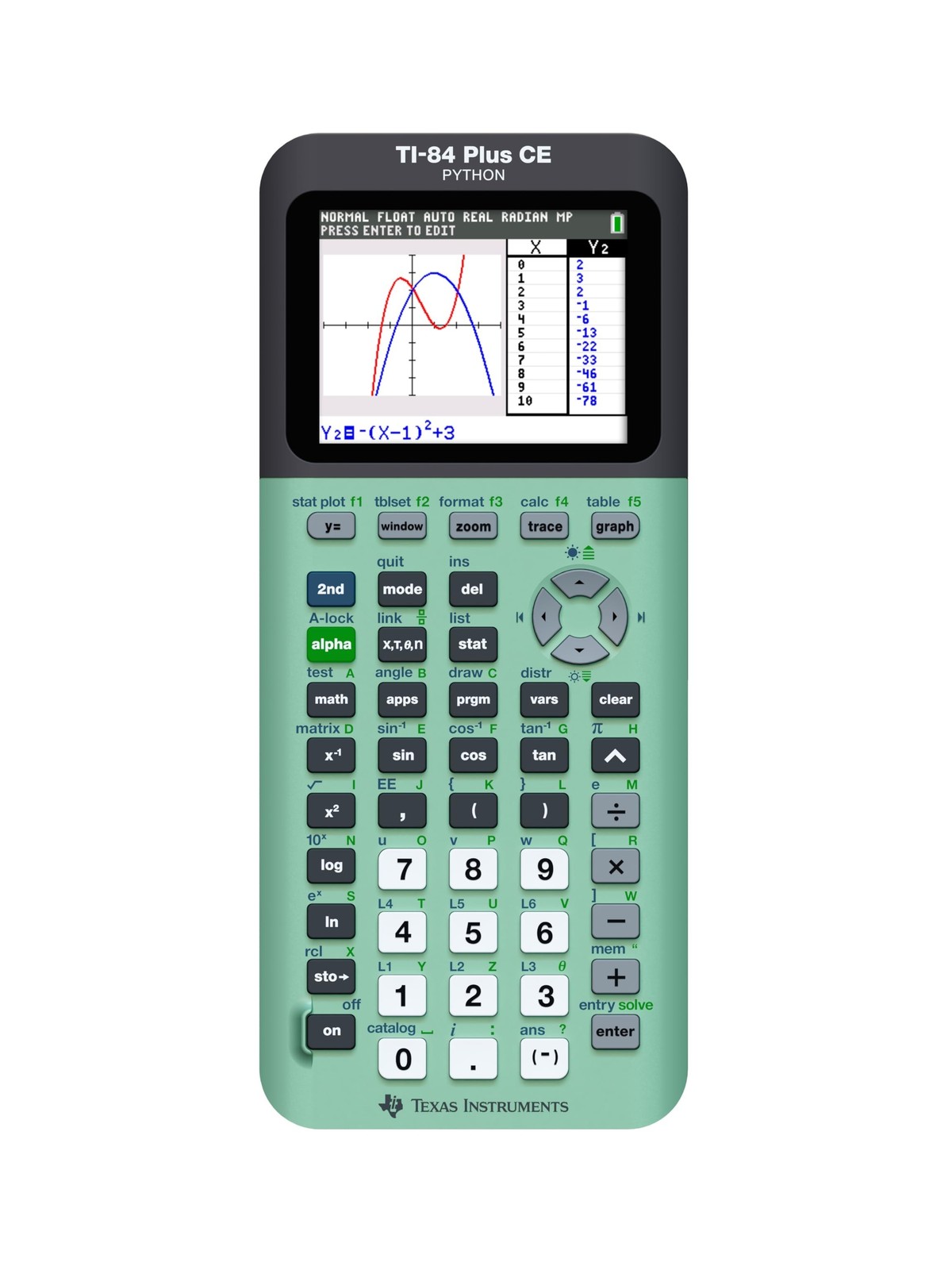 TI-84 Plus CE Graphing Calculator Texas Instruments, Mint