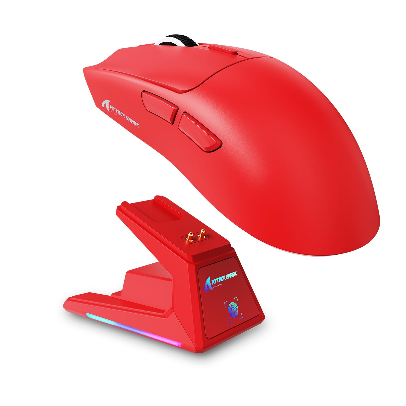 MAMBASNAKE ATTACK SHARK X1 Wireless Gaming Mouse Red
