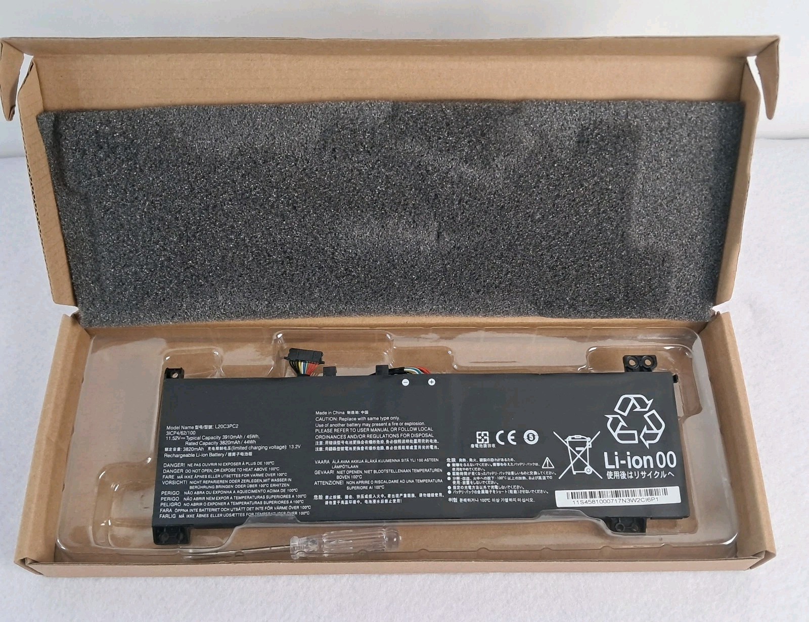 DGFTB L20C3PC2 Laptop Battery Replacement for Lenovo Ideapad Gaming