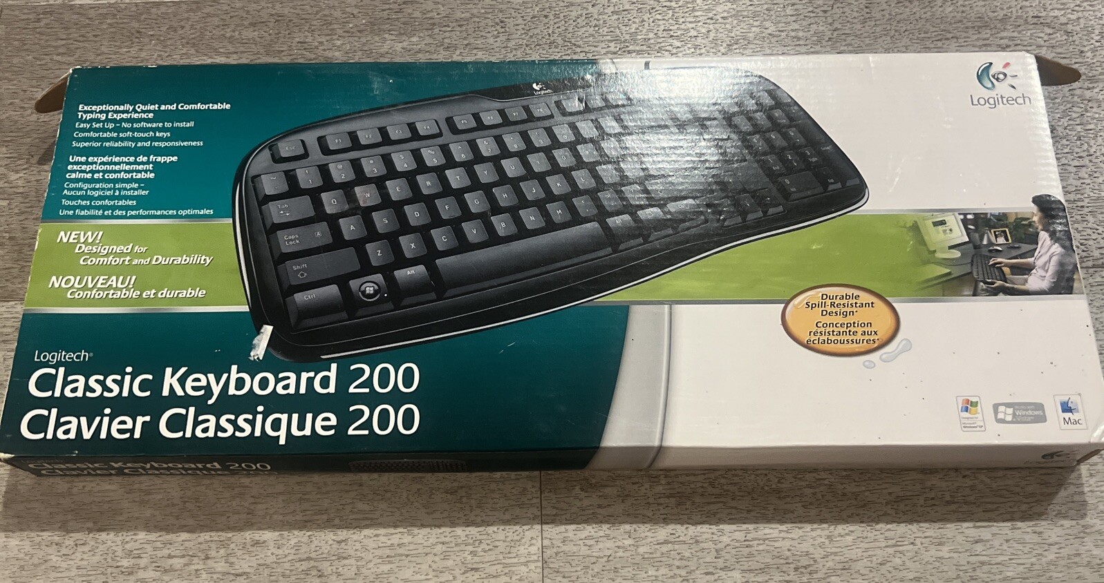 Logitech Classic 200 9680190403 Wired Keyboard
