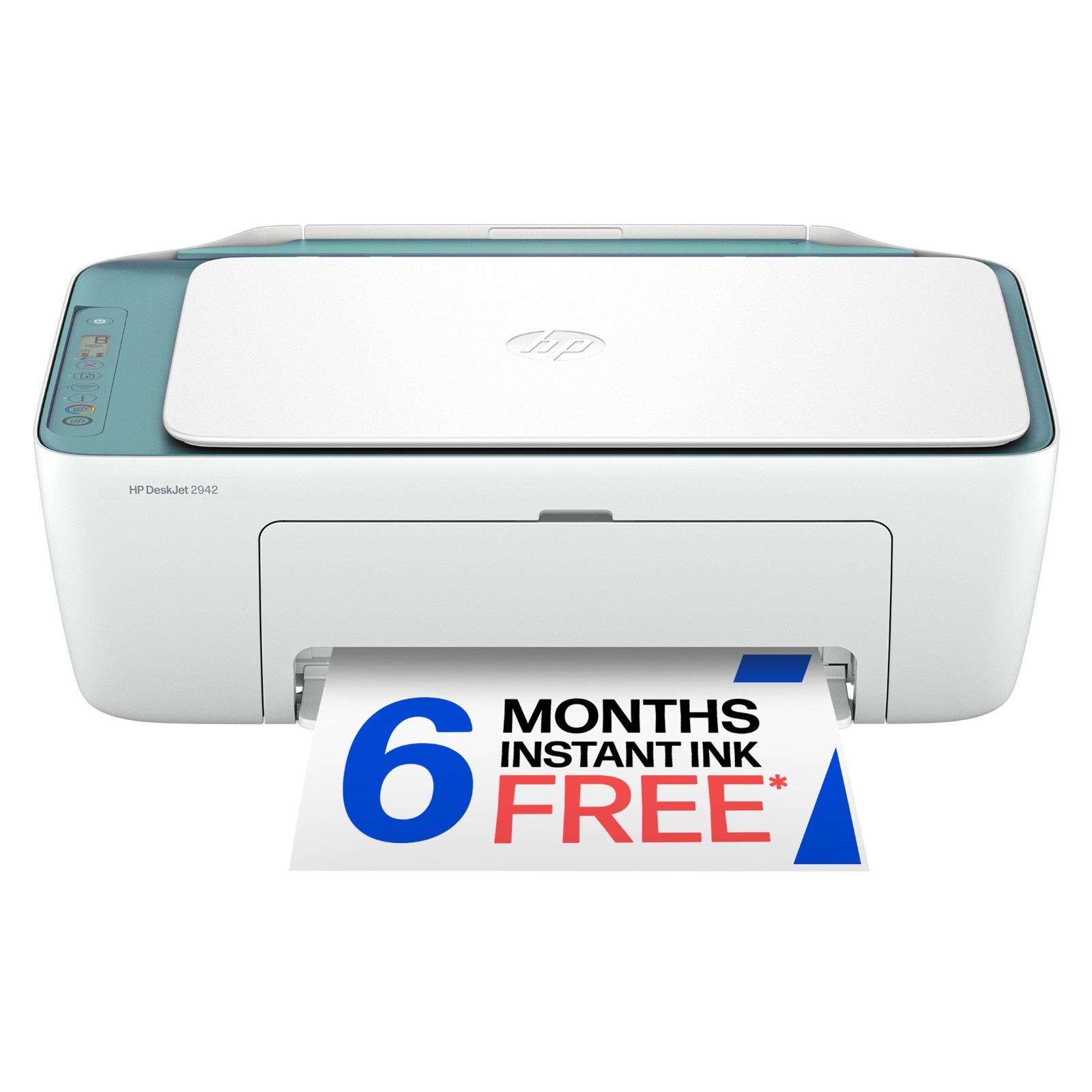 HP DeskJet 2942 Wireless All-in-One Color Inkjet Printer 6 Months Free Ink-new		