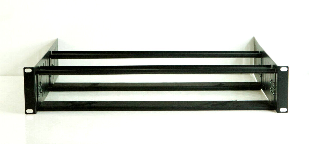 Strong/ SnapAV SR-SHELF-CLAMP-2U 2 Space Open Clamp Adjustable Rack Shelf k535