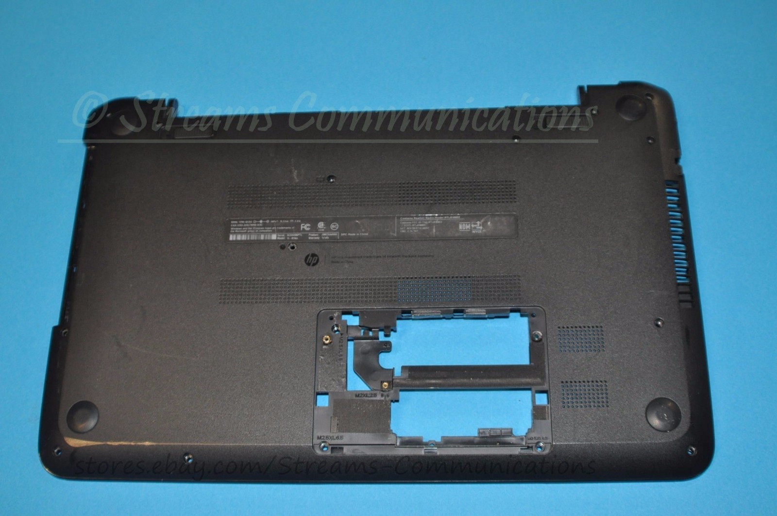 HP 15-F, 15-F010DX 15.6 Inch Laptop Bottom Case/ Base Enclosure w/ DVD Connector