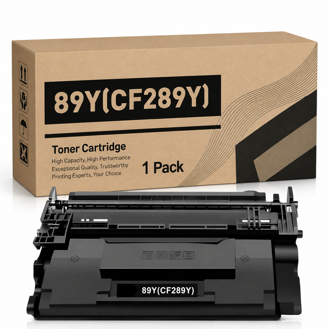 89Y CF289Y Black High Yield Toner Cartridge Compatible for CF289A CF289X