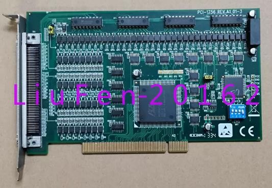 1pc used ADVANTECH PCI-1756 REV.A1 01-3 acquisition card 