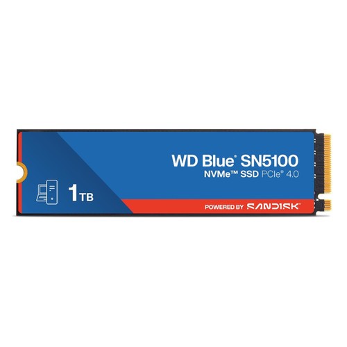 WD Blue SN5100 1TB NVMe SSD M.2 2280 PCIe Gen 4.0 Internal Solid State