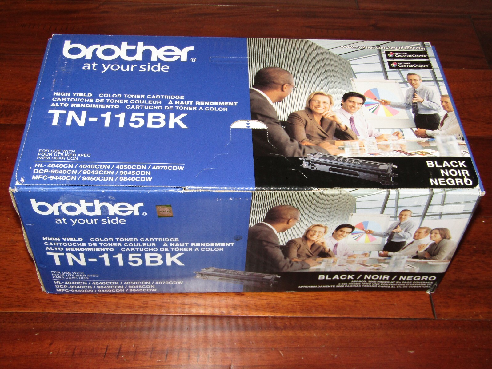 Brother TN-115BK High Yield Black Toner GENUINE NEW FACTORY SEALED