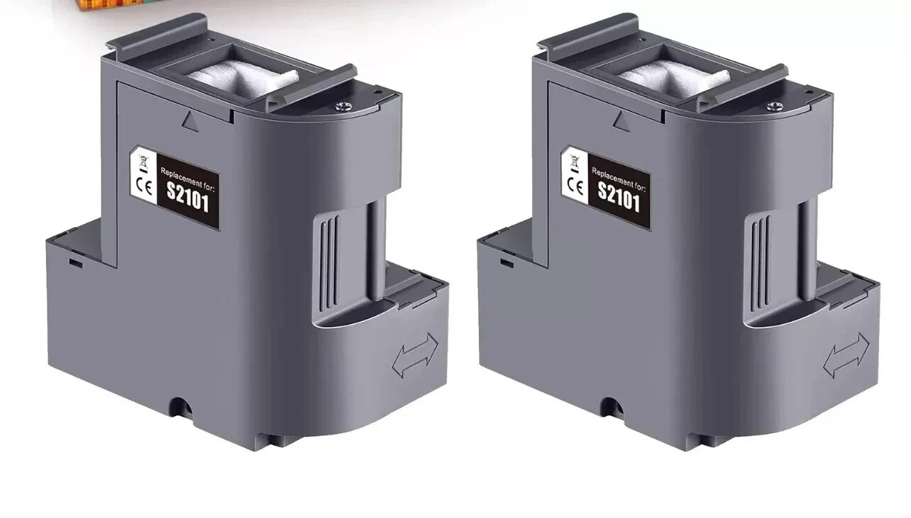 S2101 Maintenance Ink Box For Epson SureColor F170 Printer Waste Tank -2pk