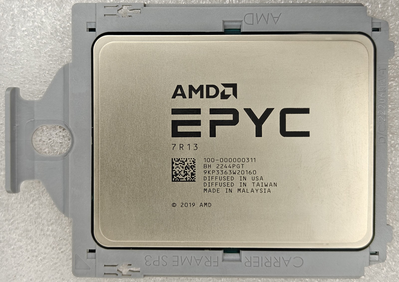 AMD Milan EPYC 7R13 48-core 2.65GHz 96 Threads 280W CPU Processor (Unlocked)