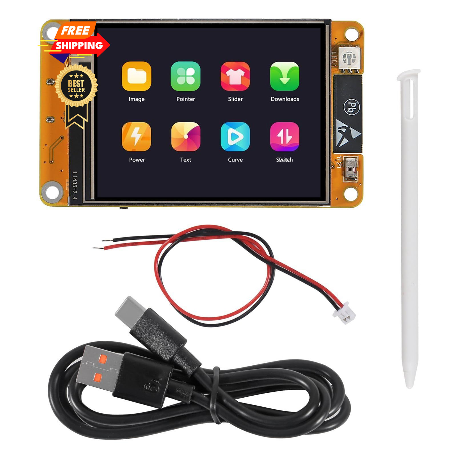 ESP32 Touchscreen 2.4 Inch LCD TFT Module with Touch Screen 1pcs inch