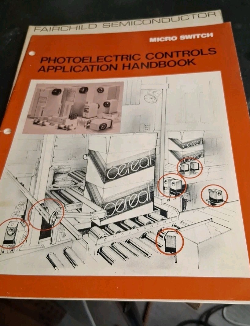 VINTAGE 1976 PHOTOELECTRIC CONTROLS APPLICATION HANDBOOK. MICRO SWITCH 