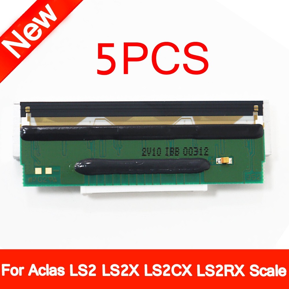 100% New Thermal Printhead For Aclas LS2 LS2X LS2CX LS2RX Scale Print Head 5pcs