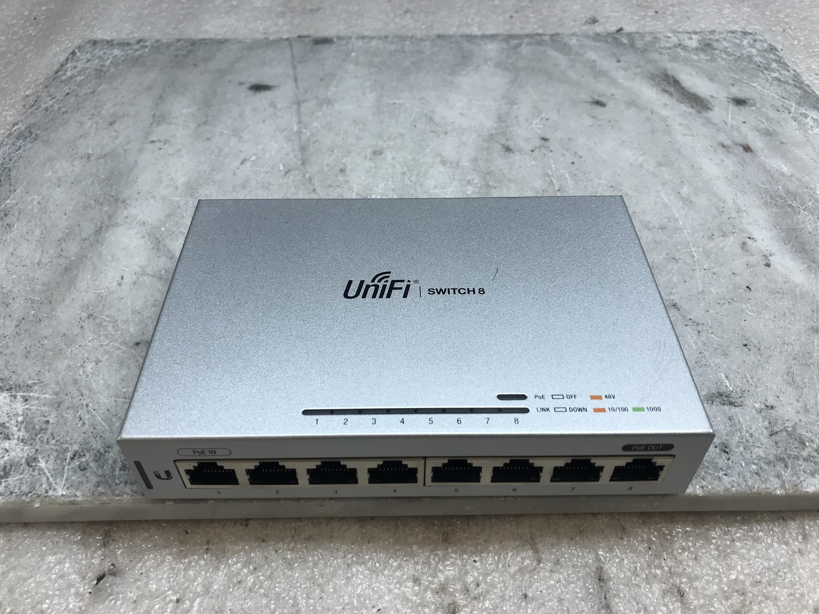 Ubiquiti Networks UniFi 8 Port Ethernet Switch US-8 - No Power Cable