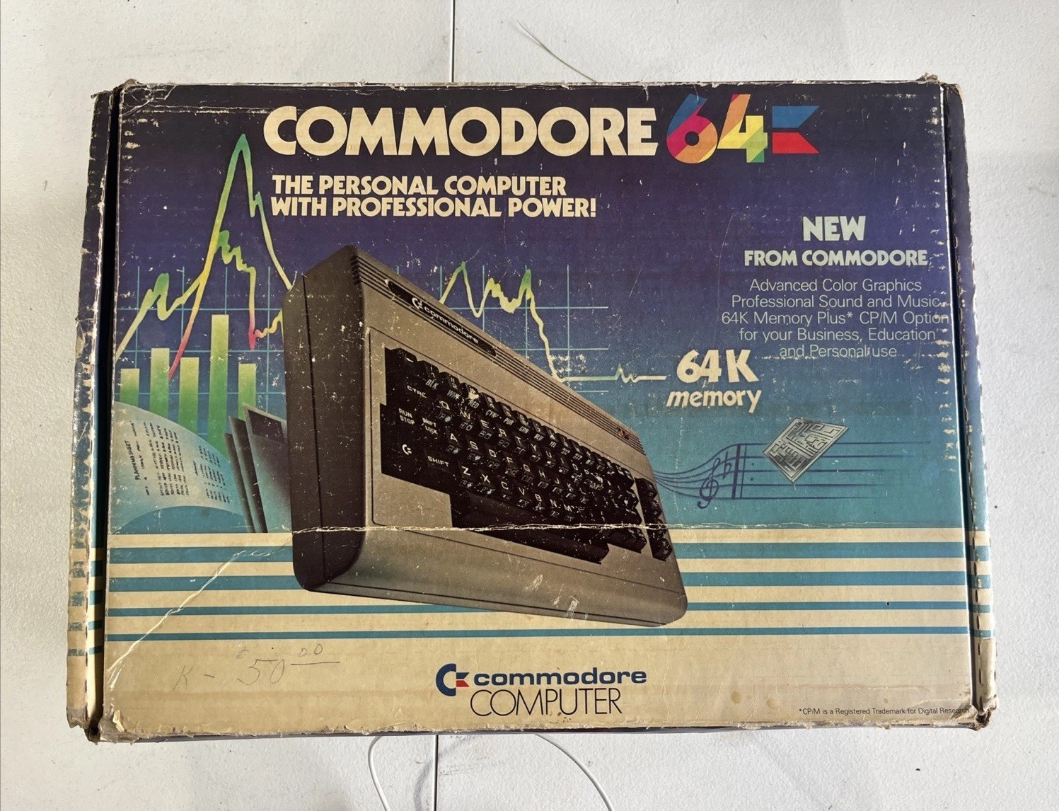 Commodore 64 Personal Computer in Original Box