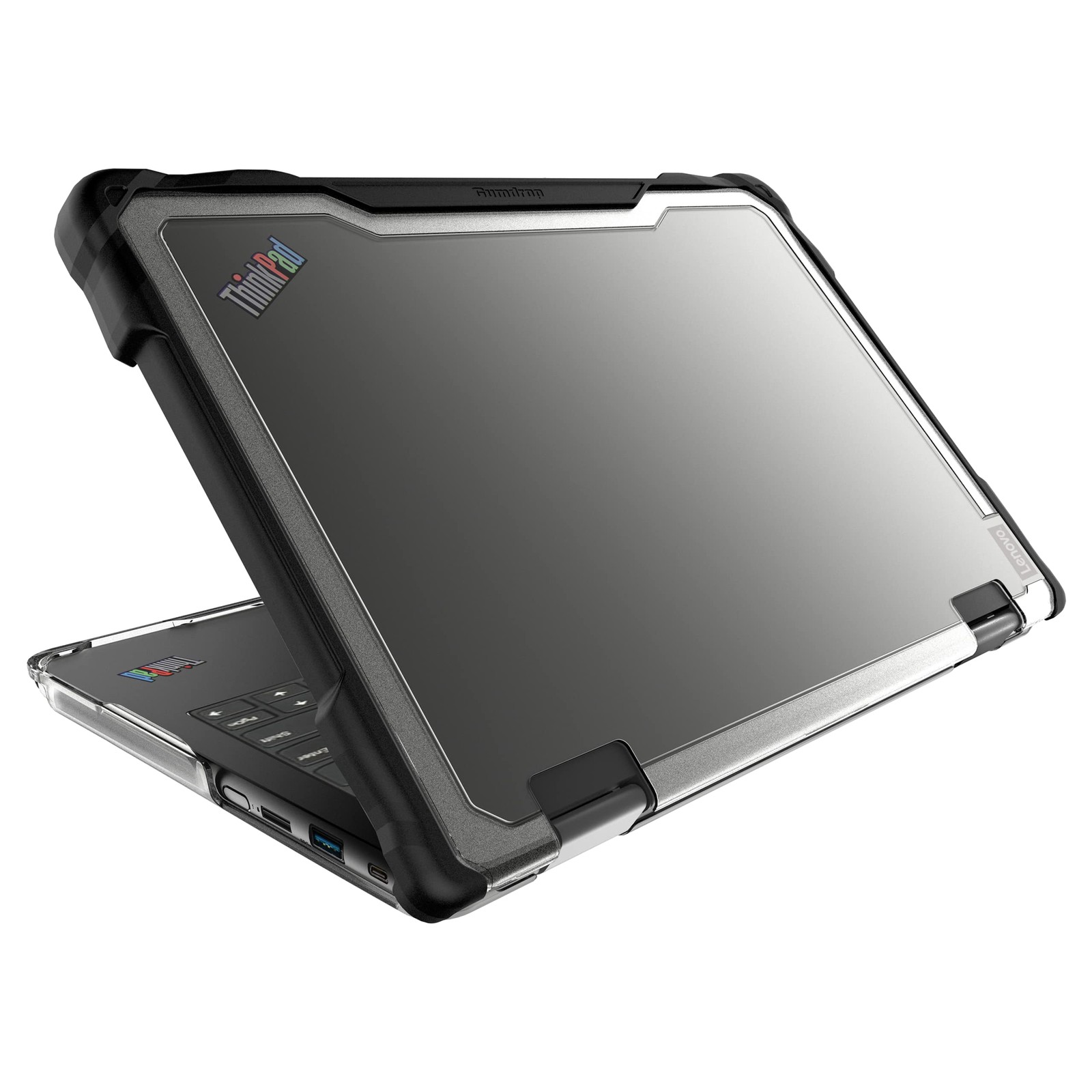 Gumdrop SlimTech Custom Case Fits ThinkPad Yoga 11e (Gen 6) | 2-in-1, Black