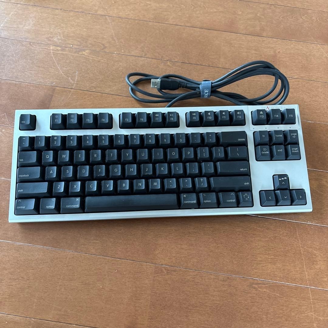 REALFORCE R2TLSA-US3M-BK TKL Topre Switch US Layout Mac Silent APC Black