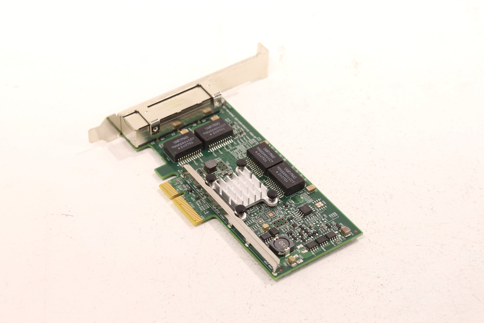 Broadcom BCM95719 Quad-Port 1GbE PCIe x4 Network Card P/N:BCM95719A1904AC Tested