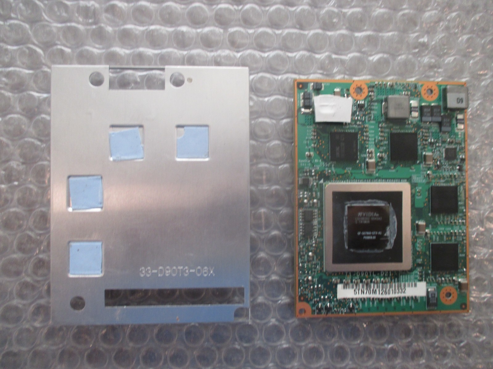 Alienware Area-51 m7700 D9T D9K NVIDIA GeForce Go 7800 GTX 256MB Video Card