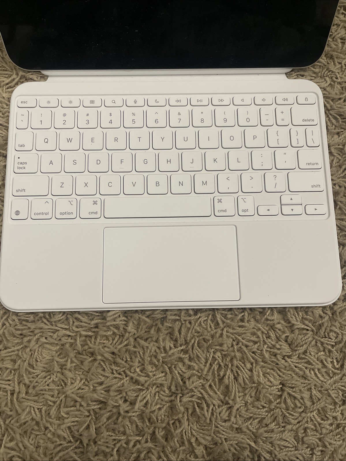 Apple Magic Keyboard Folio Case for iPad 10.9 Inch 10th Generation White