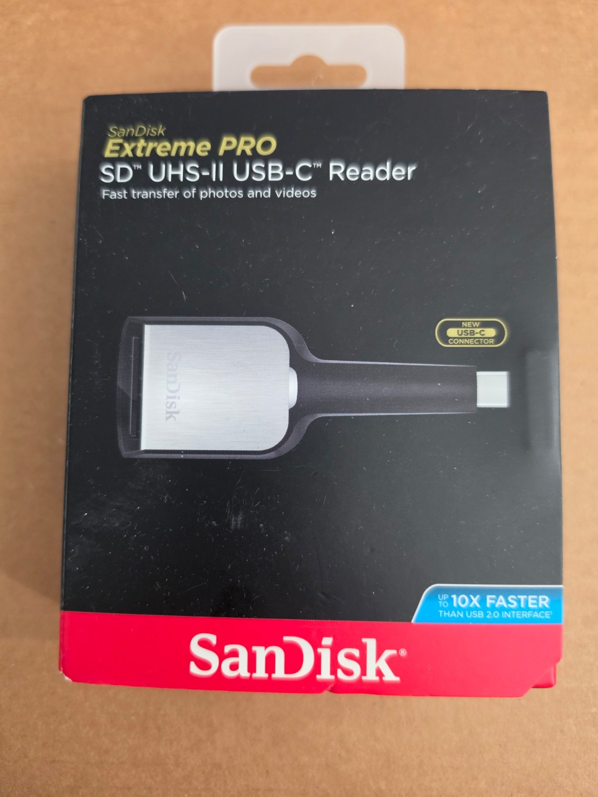 SanDisk Extreme PRO SD UHS-II USB-C Card Reader SDDR-409 500MB/s New