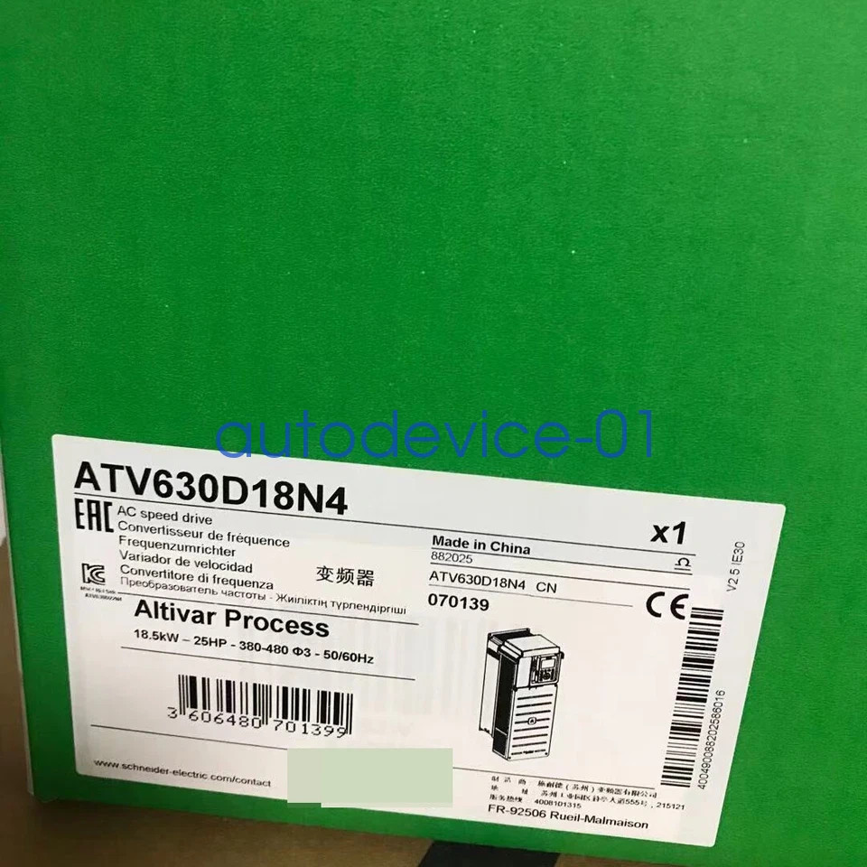 1PC New In Box ATV630D18N4 Inverter Expedited Shipping DHL/FedEx