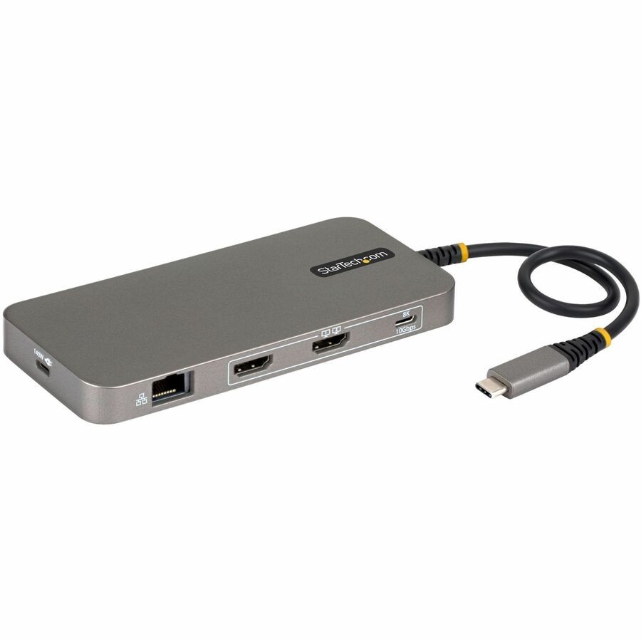 StarTech USB4 Multiport Adapter, Driverless Dual-HDMI 4K for macOS and Windows,