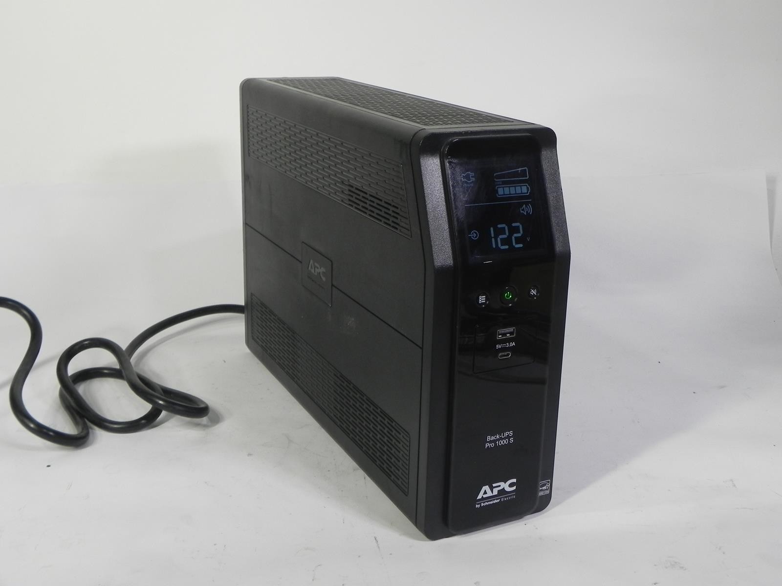 APC Back-UPS Pro 1000S Battery Backup BR1000MS 10 Outlet - NO BATTERIES