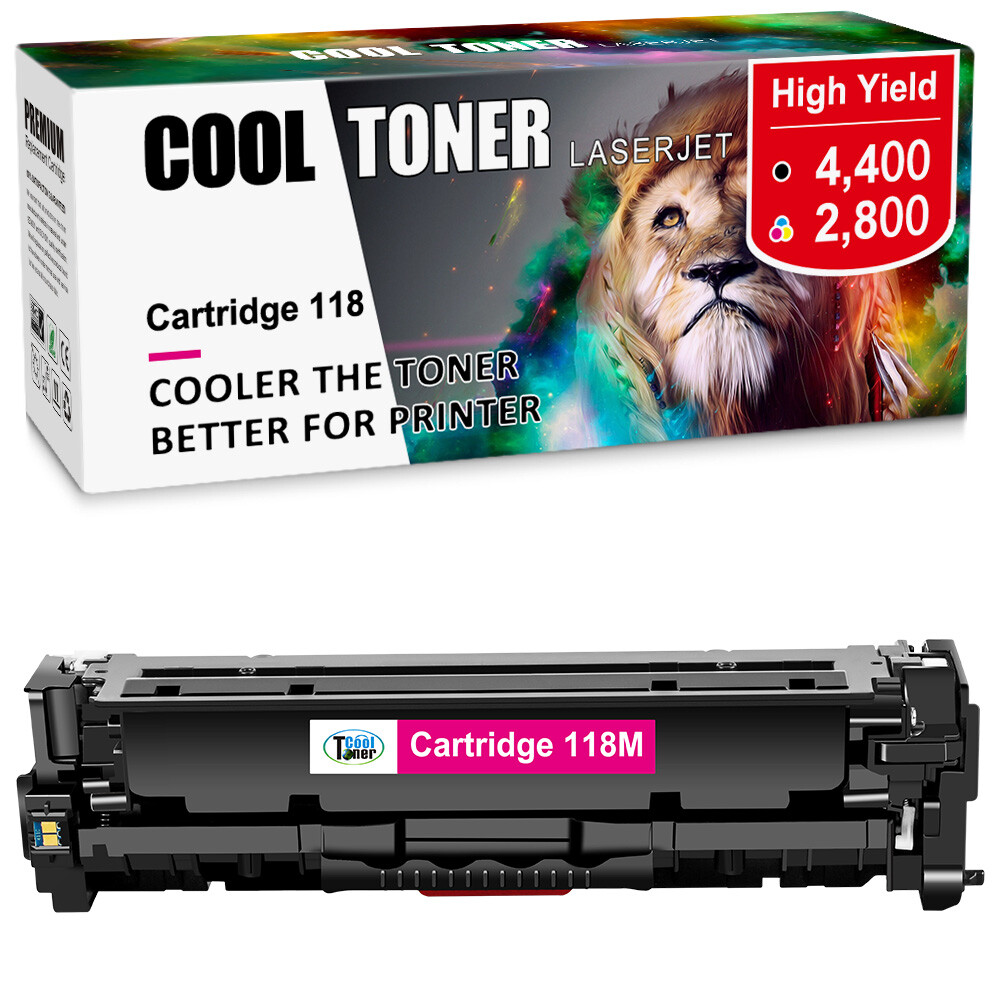 Canon 118 Toner Cartridge for Color ImageCLASS MF8580CDW MF8380CDW MF726CDW LOT