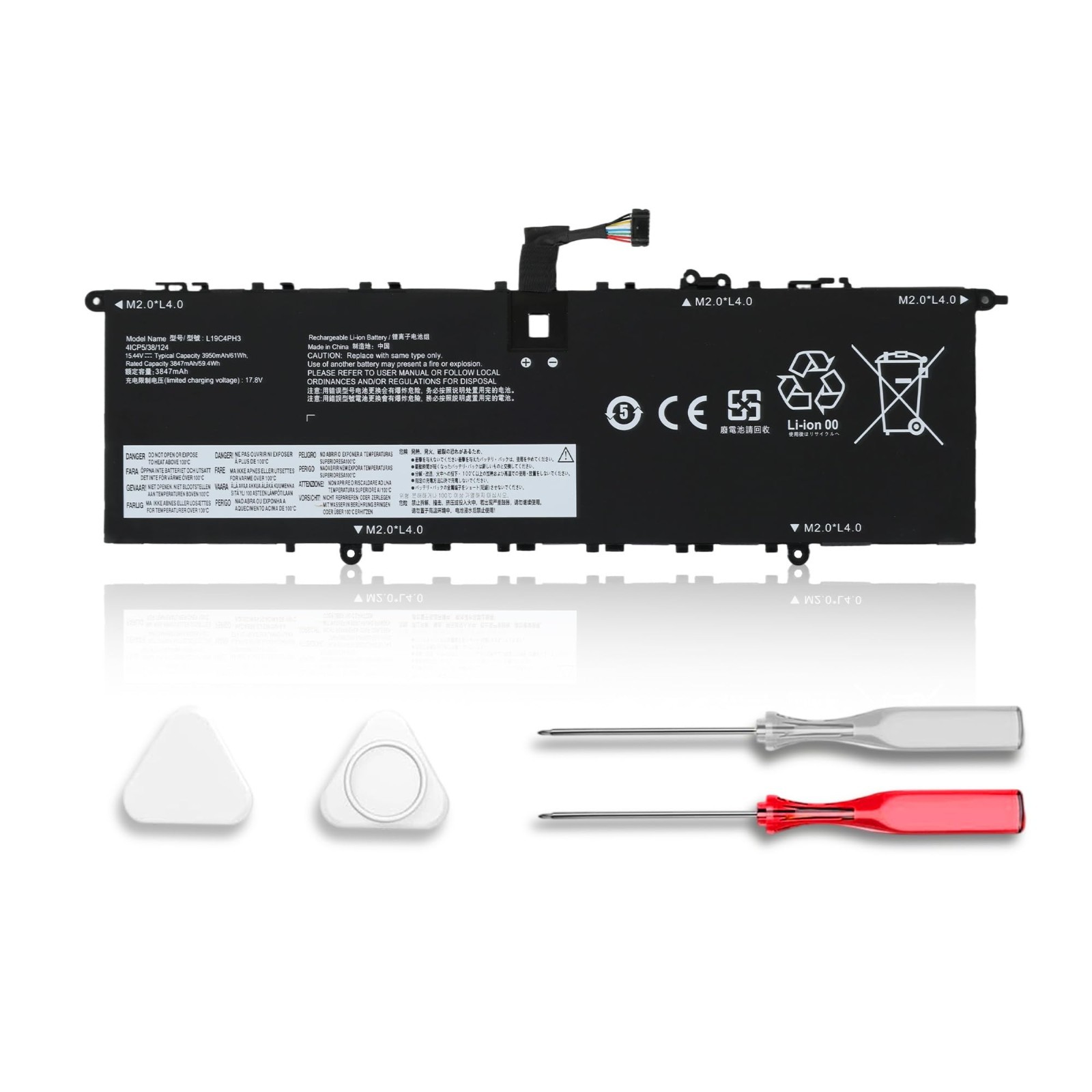 High-Capacity Laptop Battery for Lenovo Ideapad Yoga Slim 7 Pro Series - Compati
