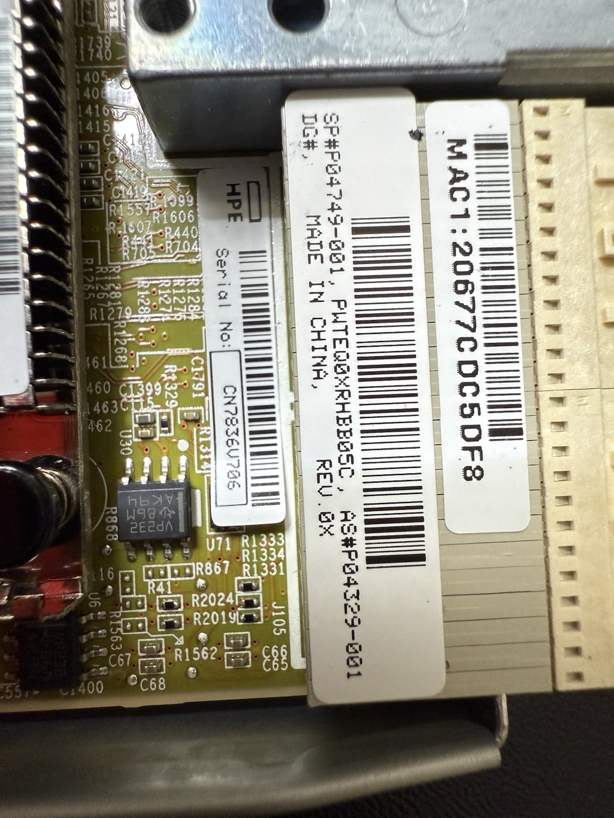 SPS-HPE Synergy FLM 4-Port (Next Gen) P04749-001