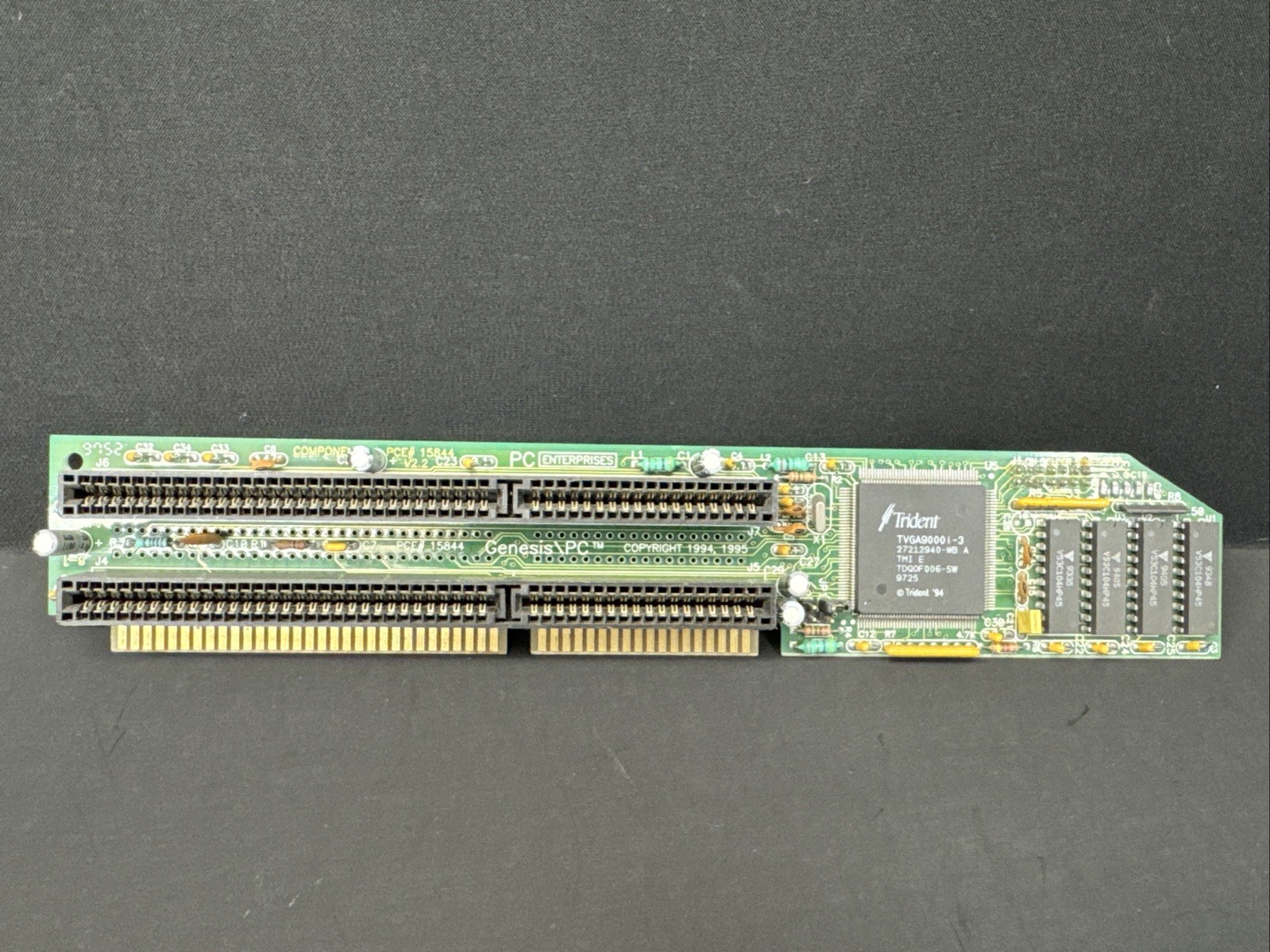 Vintage PC Enterprises PCE-15844 V2.2 Trident Expansion Board Untested
