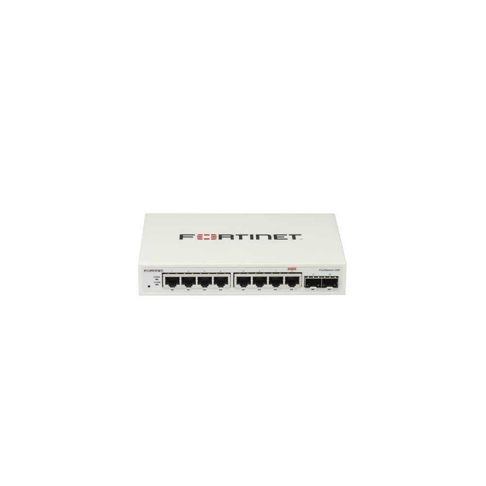 L2 SWITCH - 8 X GE RJ45 PORTS, 2 X GE SFP, FANLESS, 12V/3A POWER ADAPTER OF INPU