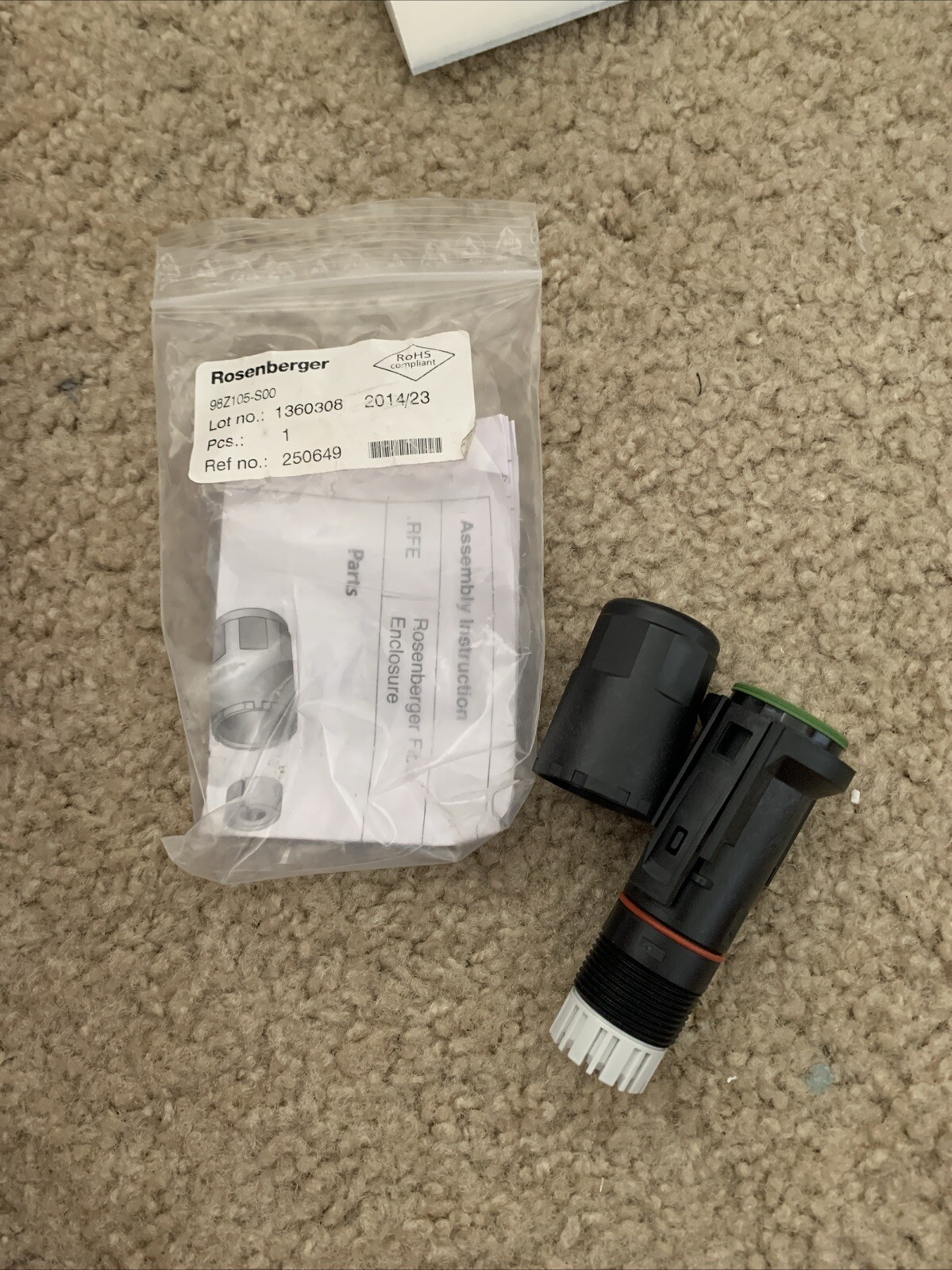 Rosenberger Fiber Enclosure 2.0 RFE  FIBER OPTIC 98Z105-S00 See Pics