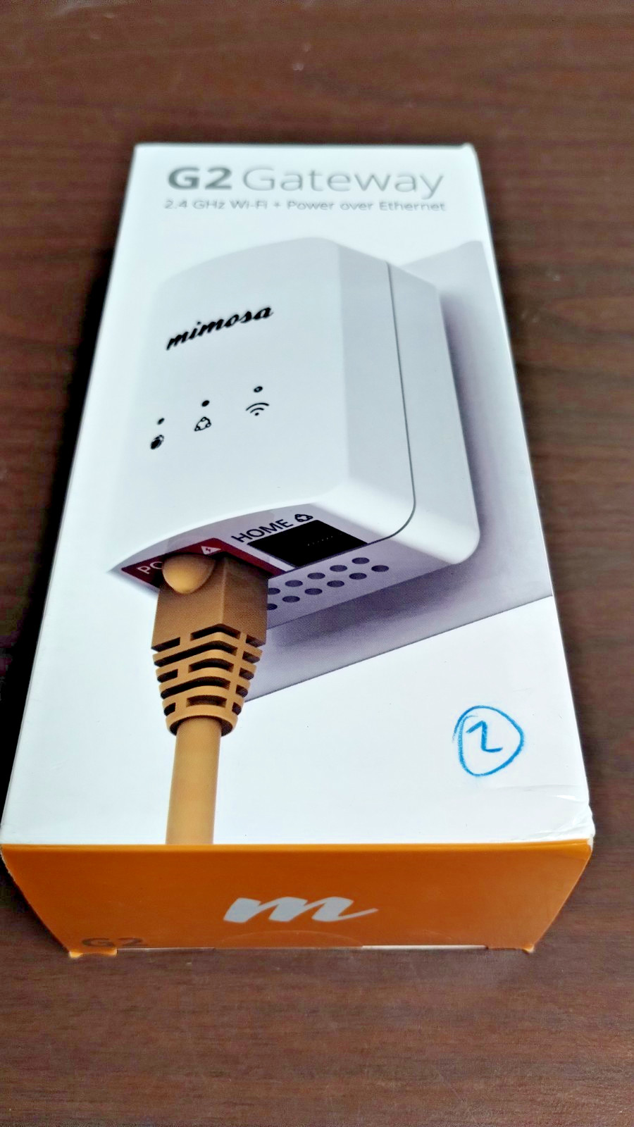 Mimosa G2 Gateway 2.4GHz WiFi PoE Injector Cloud Managed Gigabit Home Gateway