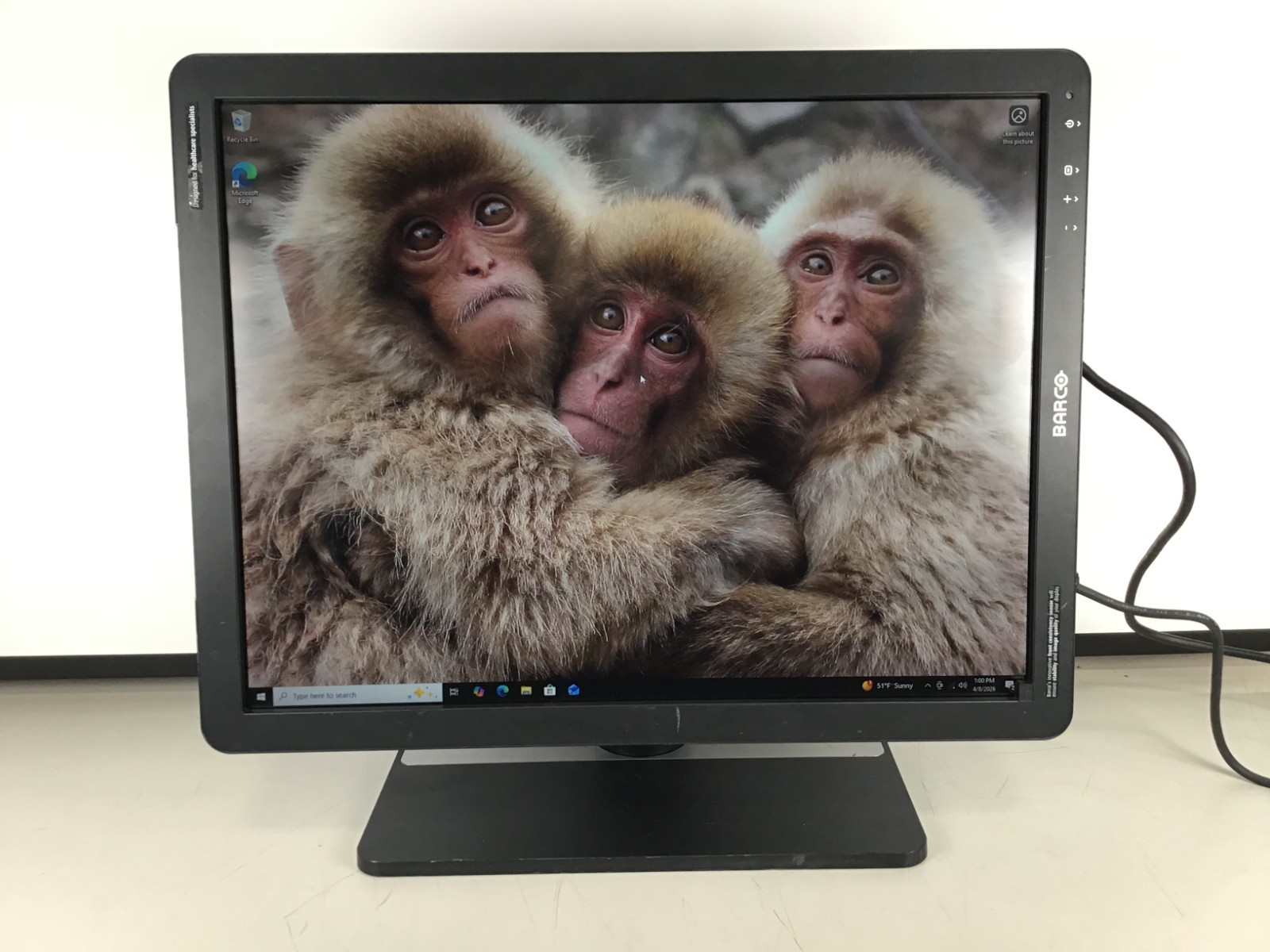 Barco Eonis MDRC-2221 21-2MP Color Medical LED LCD Monitor ~ 1