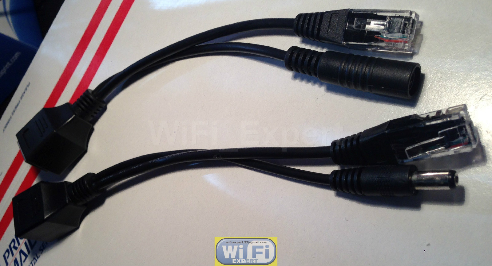 Power Over Ethernet Kit PoE Linksys Cisco E1500 E1550 E2100L Valet M10 M20 Plus