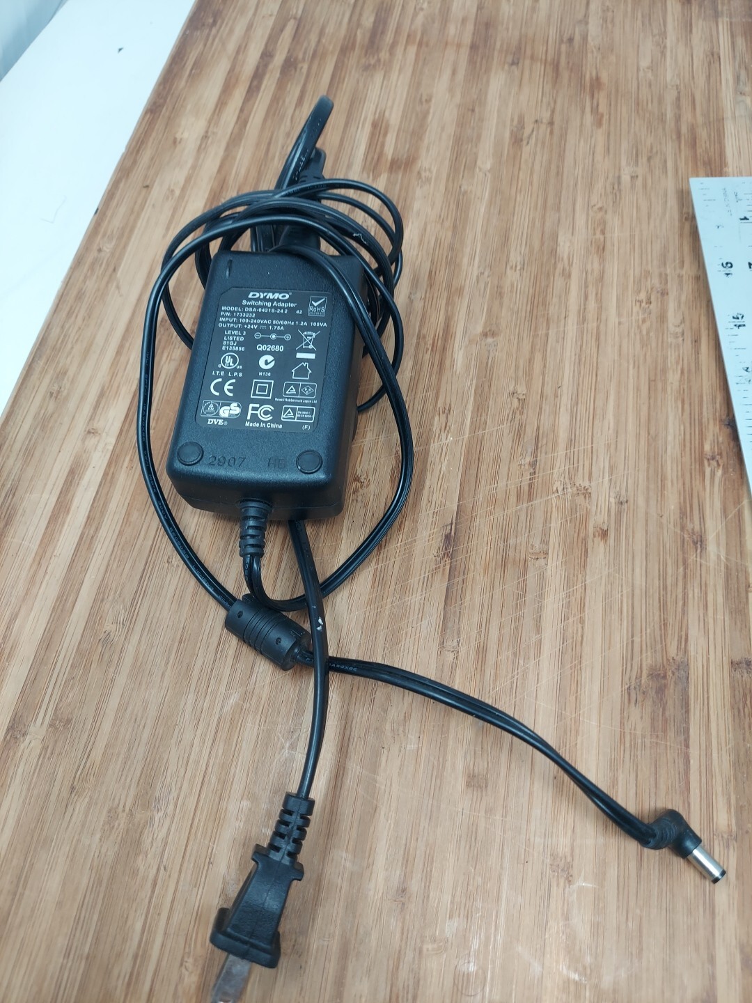 OEM Genuine DYMO DSA-0421S-24 2  Switching Adapter 24V DC 1.75A AC Power Supply
