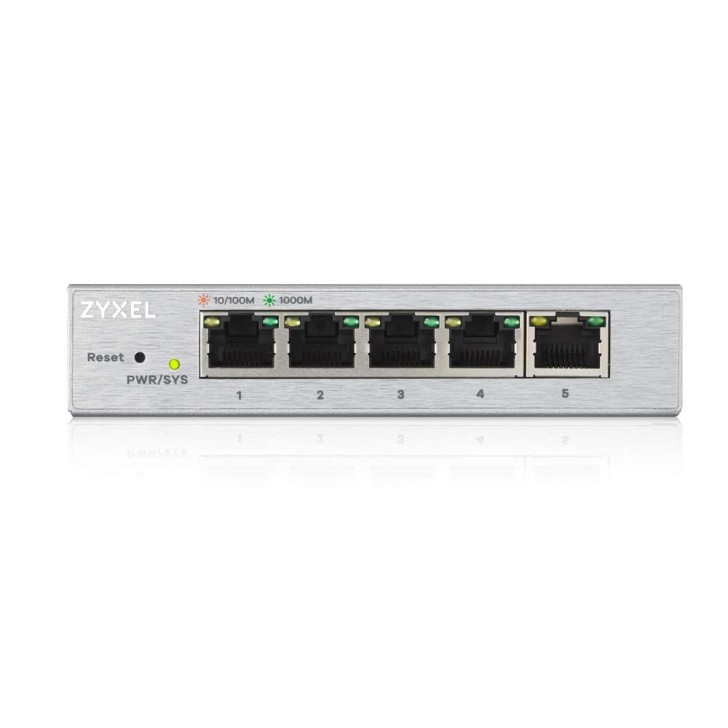 Zyxel 5-Port Network Switch | Web Managed Gigabit Ethernet Splitter| 5X GbE Port