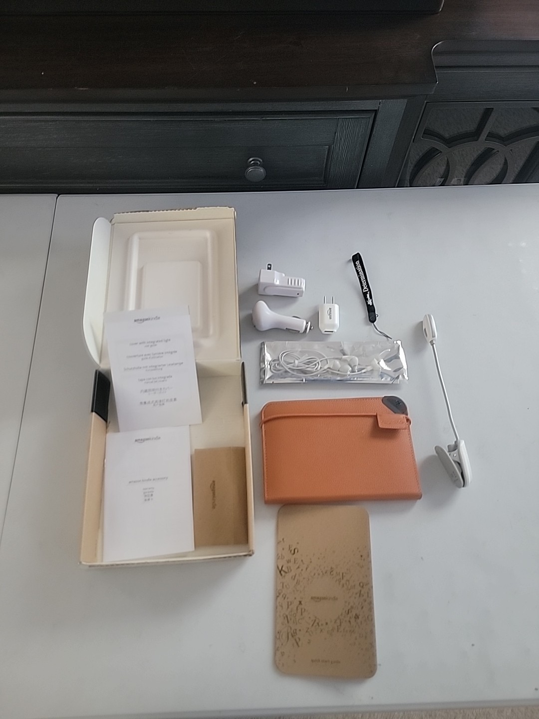 Accessories for Amazon Kindle/Charger Ports, Case, Manual, Earbuds, Etc.