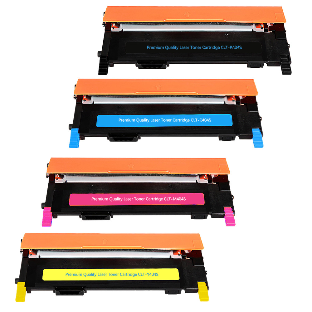 4X 404S CLT-404S BC Compatible Toner for Samsung Xpress Printers C480FW C480W