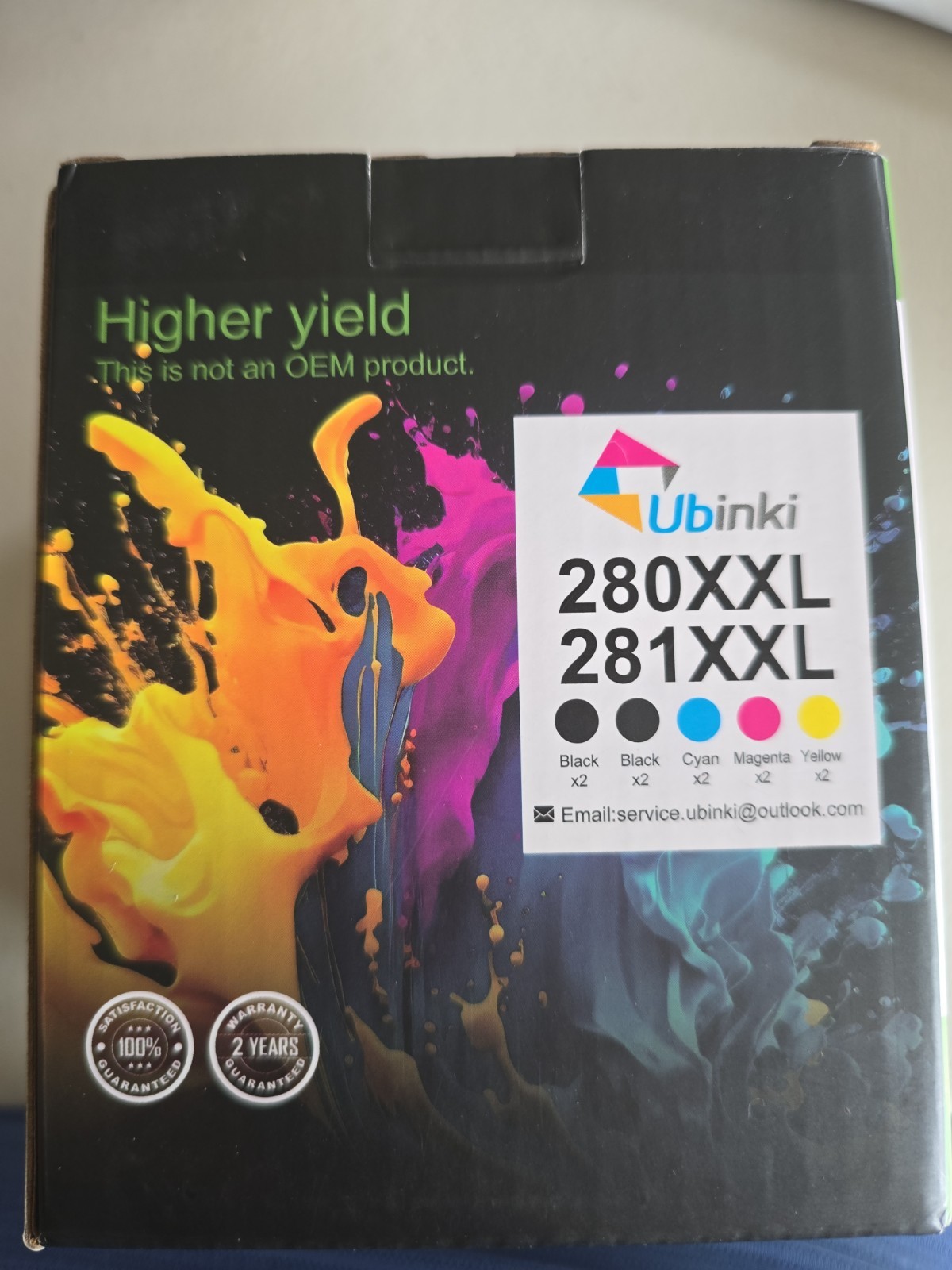 Ankink 280xxl 281xxl Ink Cartridge Replacement for Canon 280 281