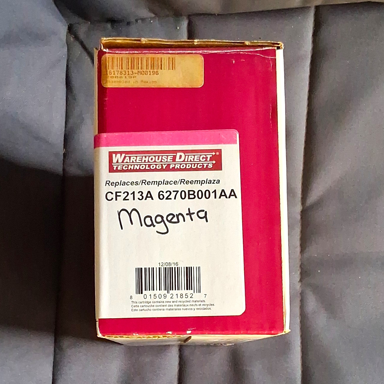 305A Warehouse Direct Compatible CF213A Magenta Laser Toner Cartridge for HP