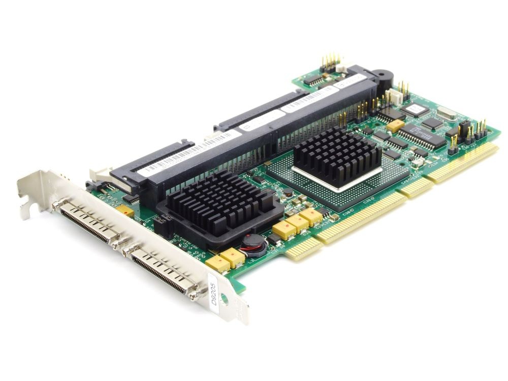 Dell 0D9205 0J4717 Perc4 Dual Channel SCSI RAID Controller PCI-X LSI PCBX518-B1