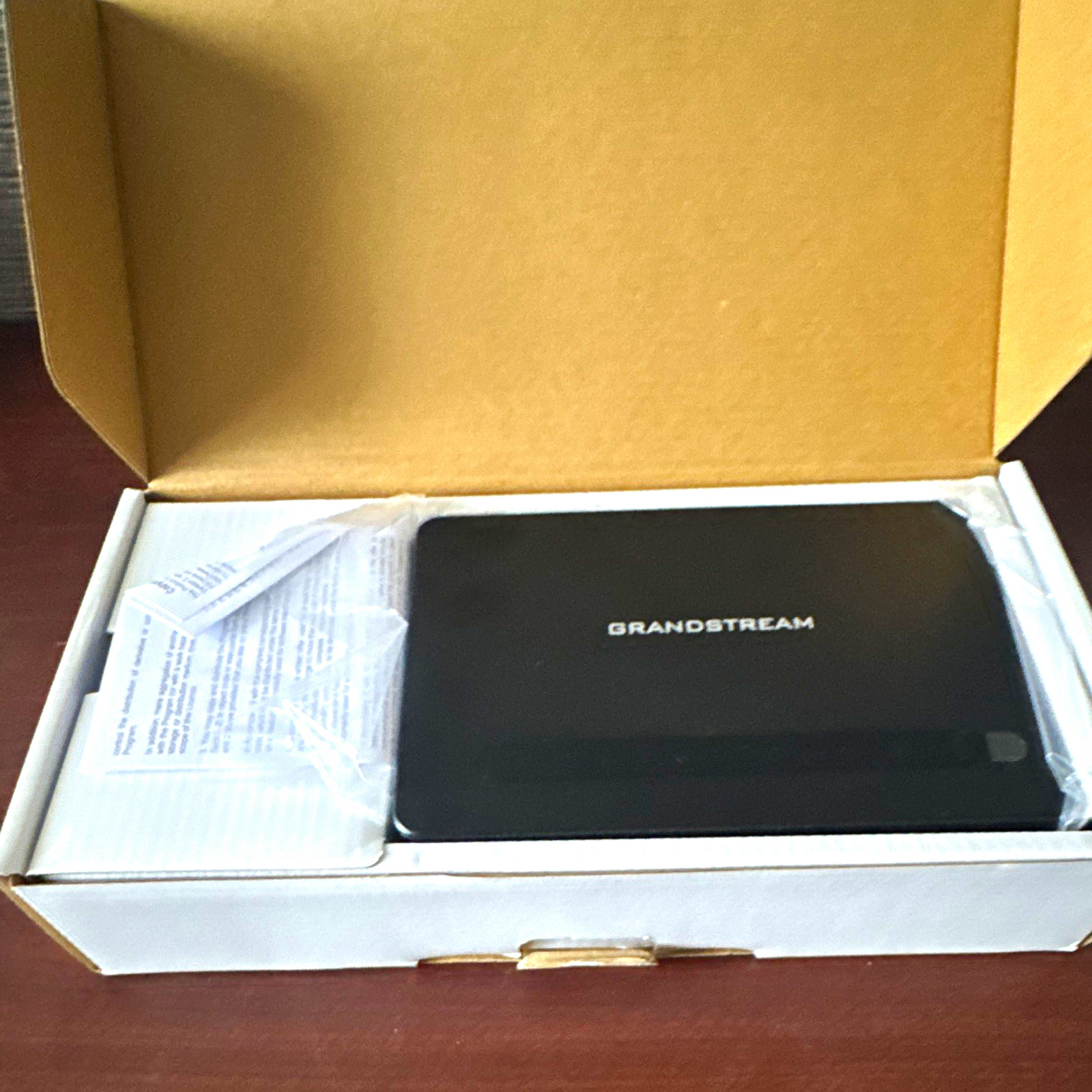Grandstream HT818 8-Line VoIP ATA Gateway Home Phone Adapter Ethernet Black