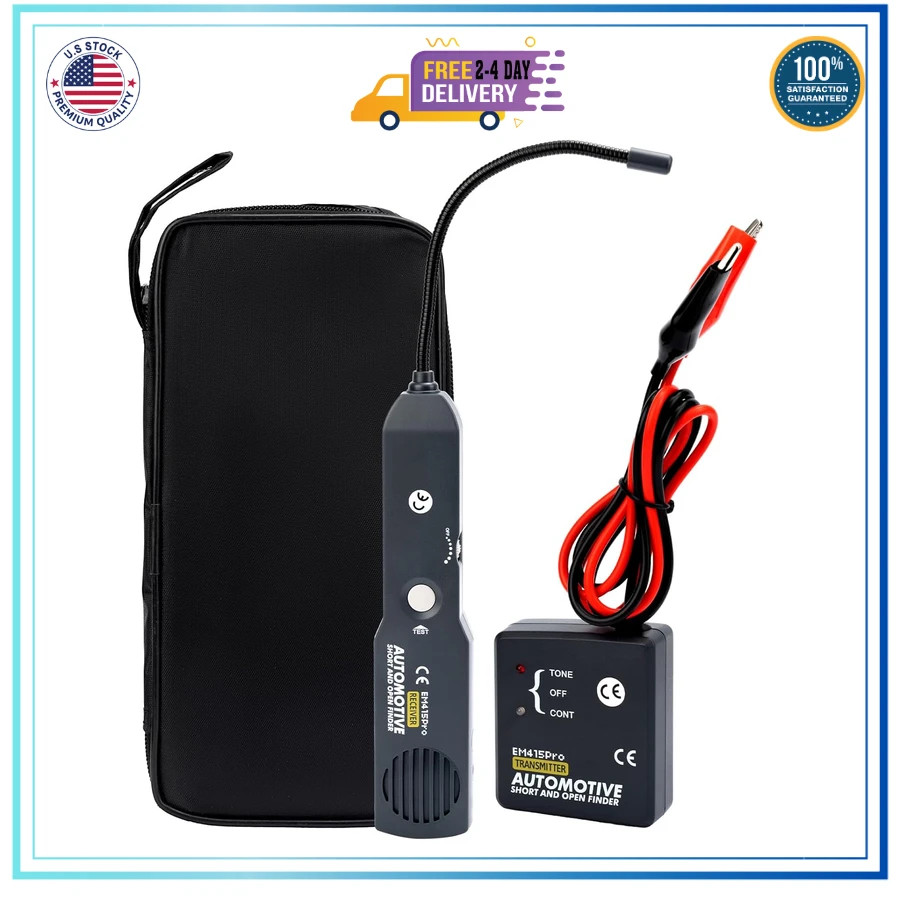 EM415Pro Automotive Circuit Tester Short Finder 6-42V DC Cable Wire Tracer Tool